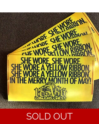 100 x She Wore, She Wore 9cmx5cm Stickers